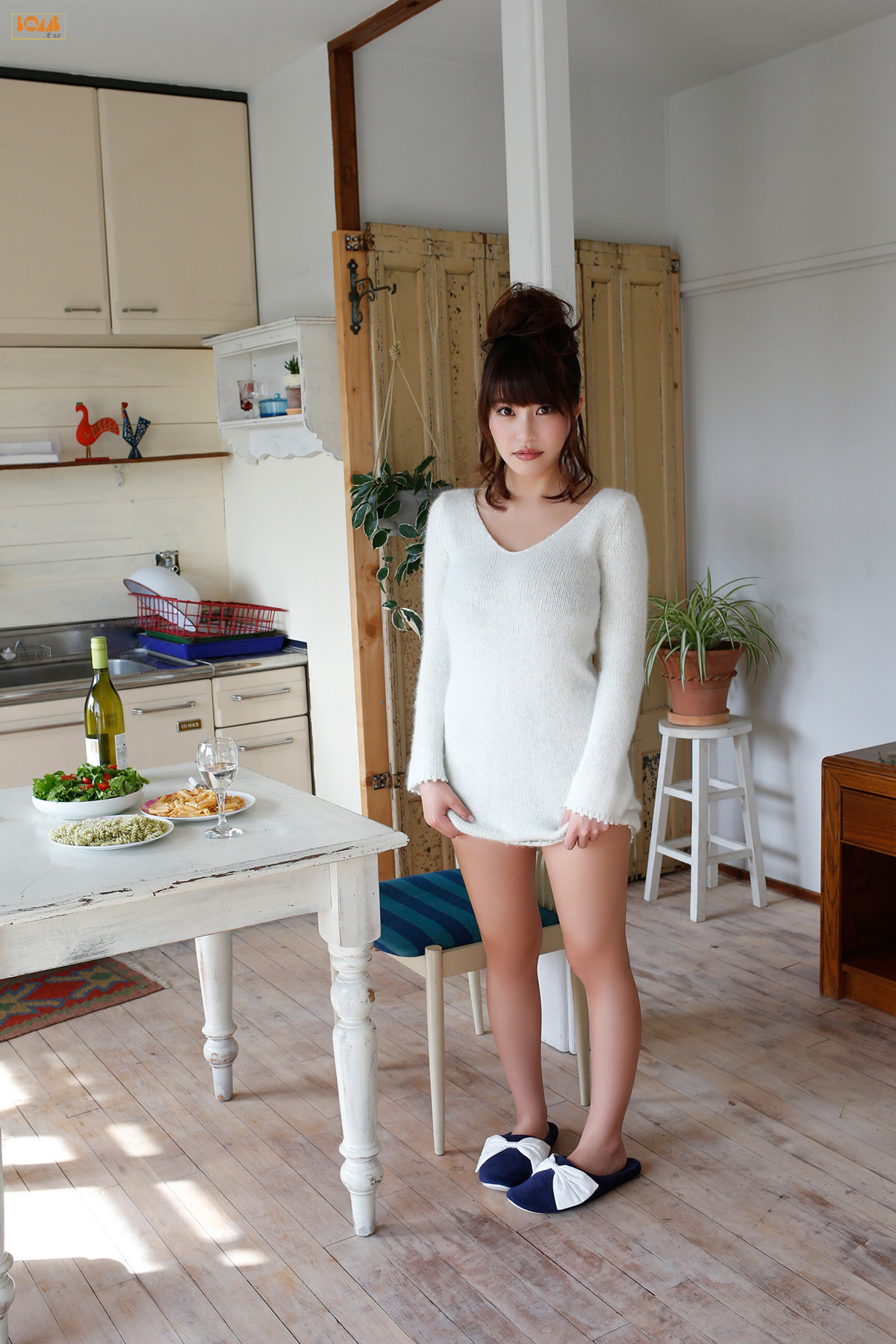 岸明日香《ほろ酔いクリスマス》  2016年01月号-图44