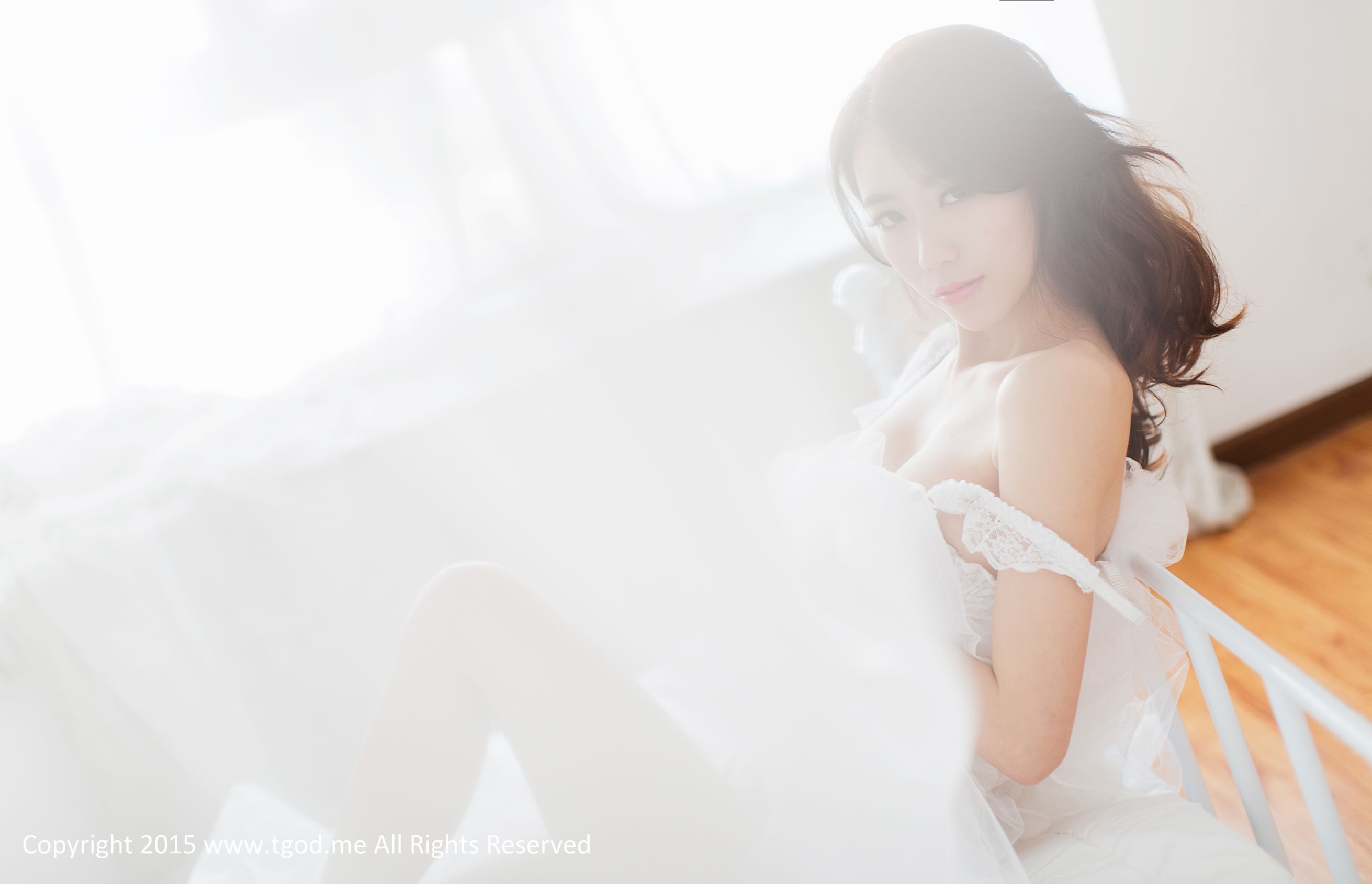 女神邓雪Sweet《蕾丝的诱惑》日系写真集-图35