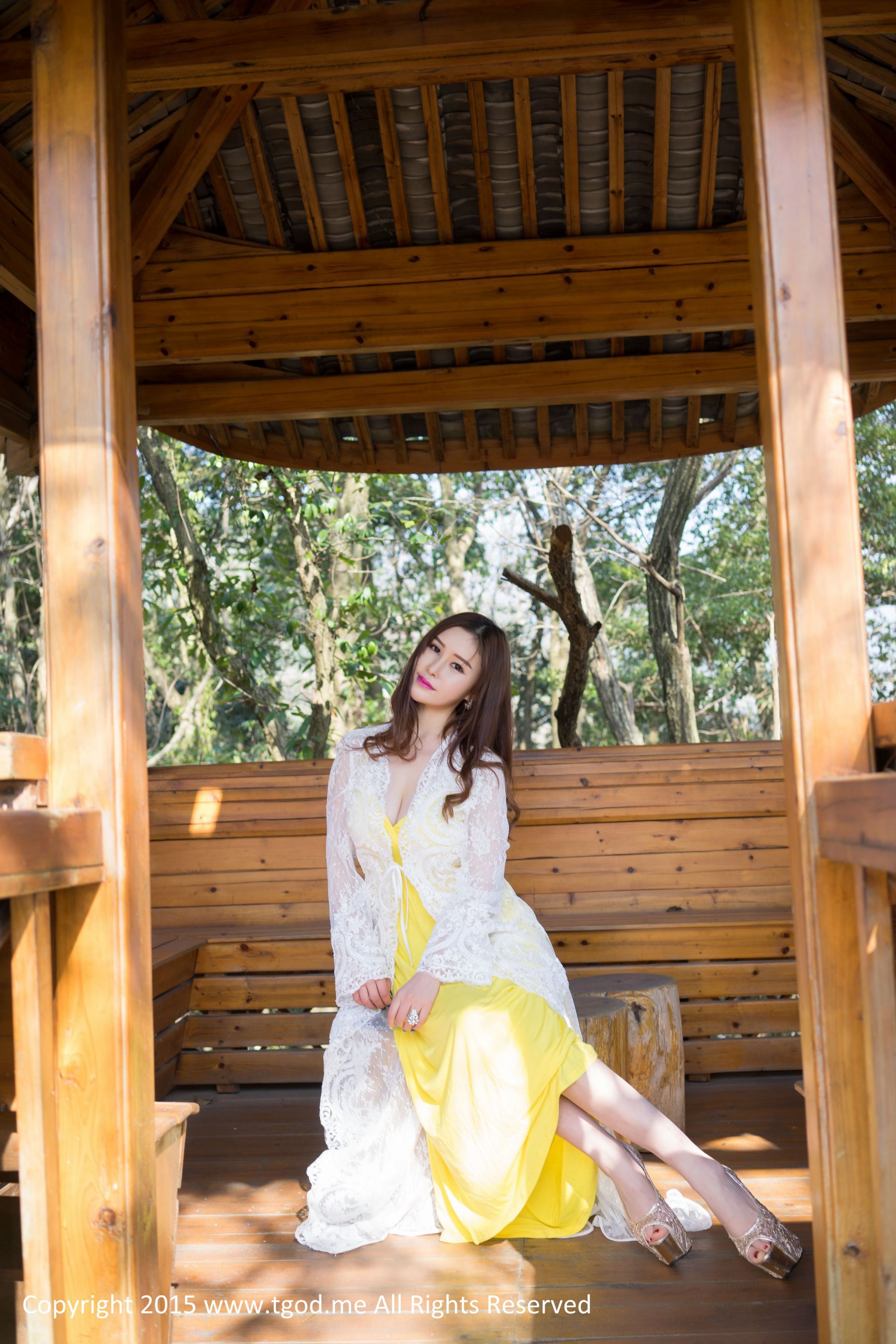 于姬Una、Akiki朱若慕 《女神驾到》之遂昌汤沐园  写真集-图29