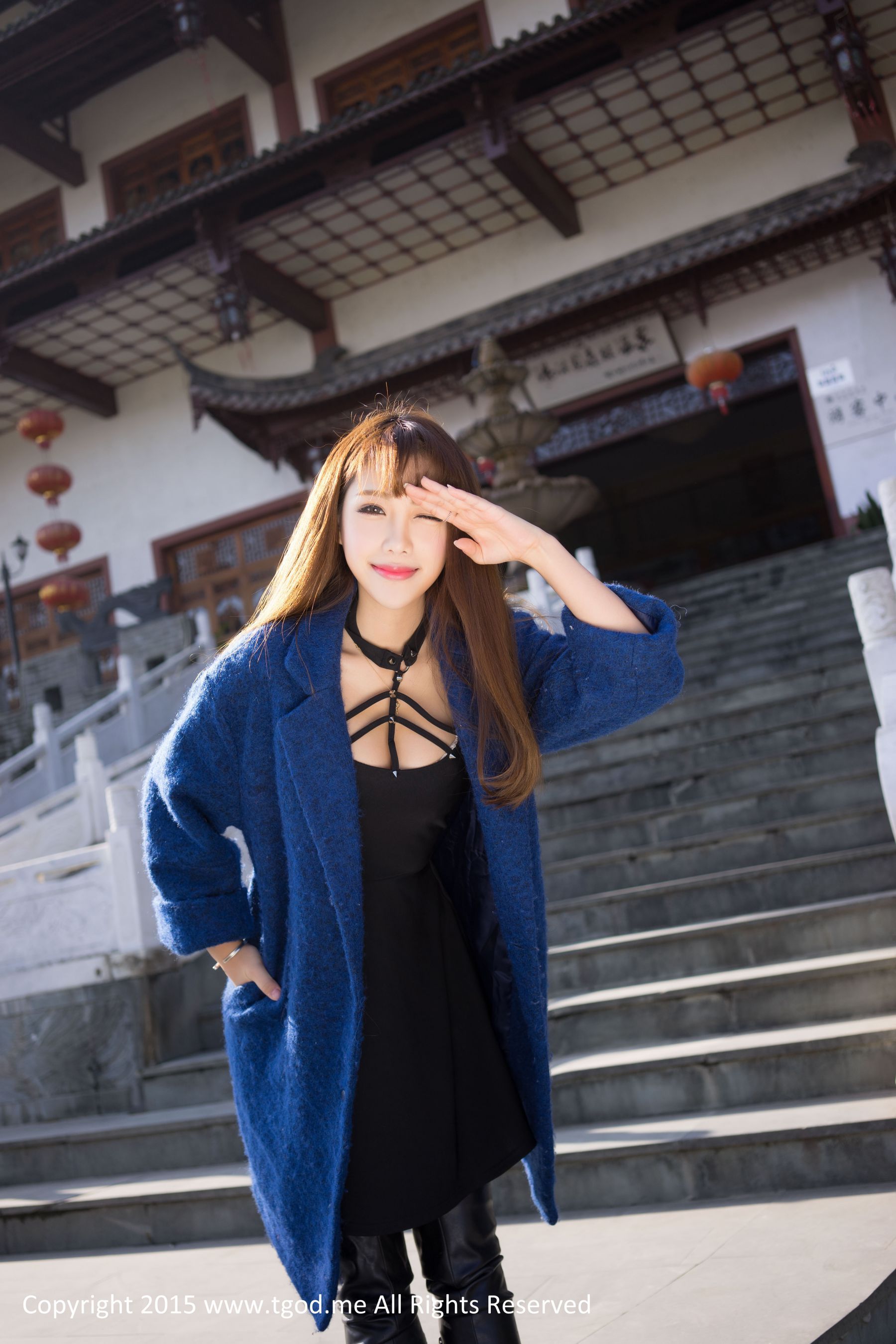 于姬Una、Akiki朱若慕 《女神驾到》之遂昌汤沐园  写真集-图3