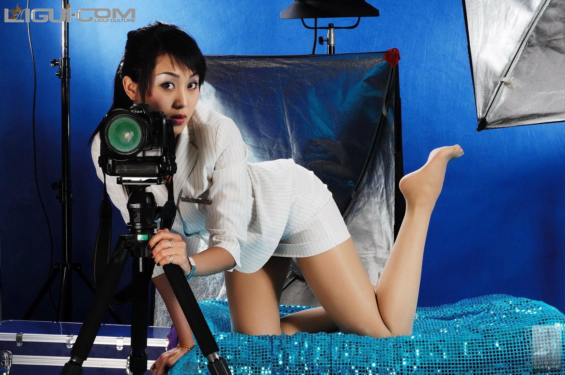 Model 琳达《燃情丝袜玉足是聚光灯永恒的焦点》 丝足写真图片-图40