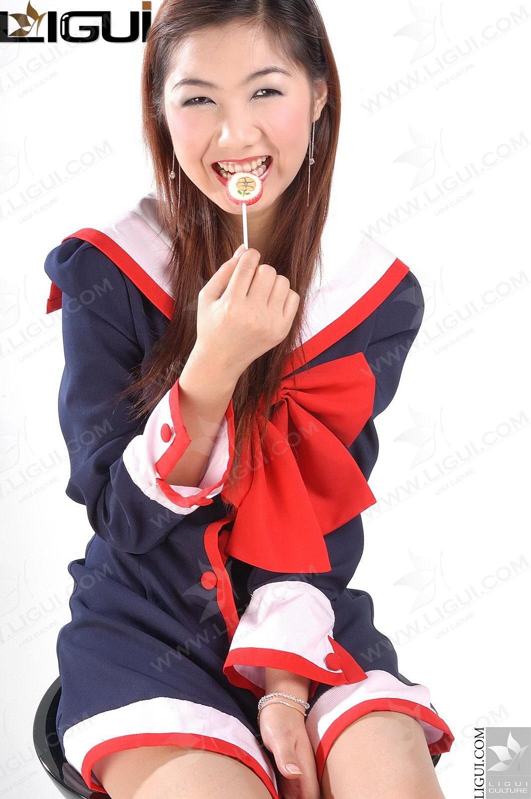 Model 丝丝《学生年代的青春幻想》  丝足写真图片-图32