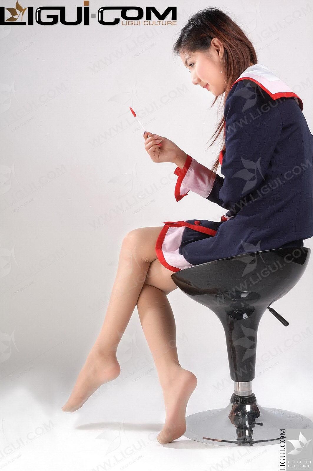 Model 丝丝《学生年代的青春幻想》  丝足写真图片-图34