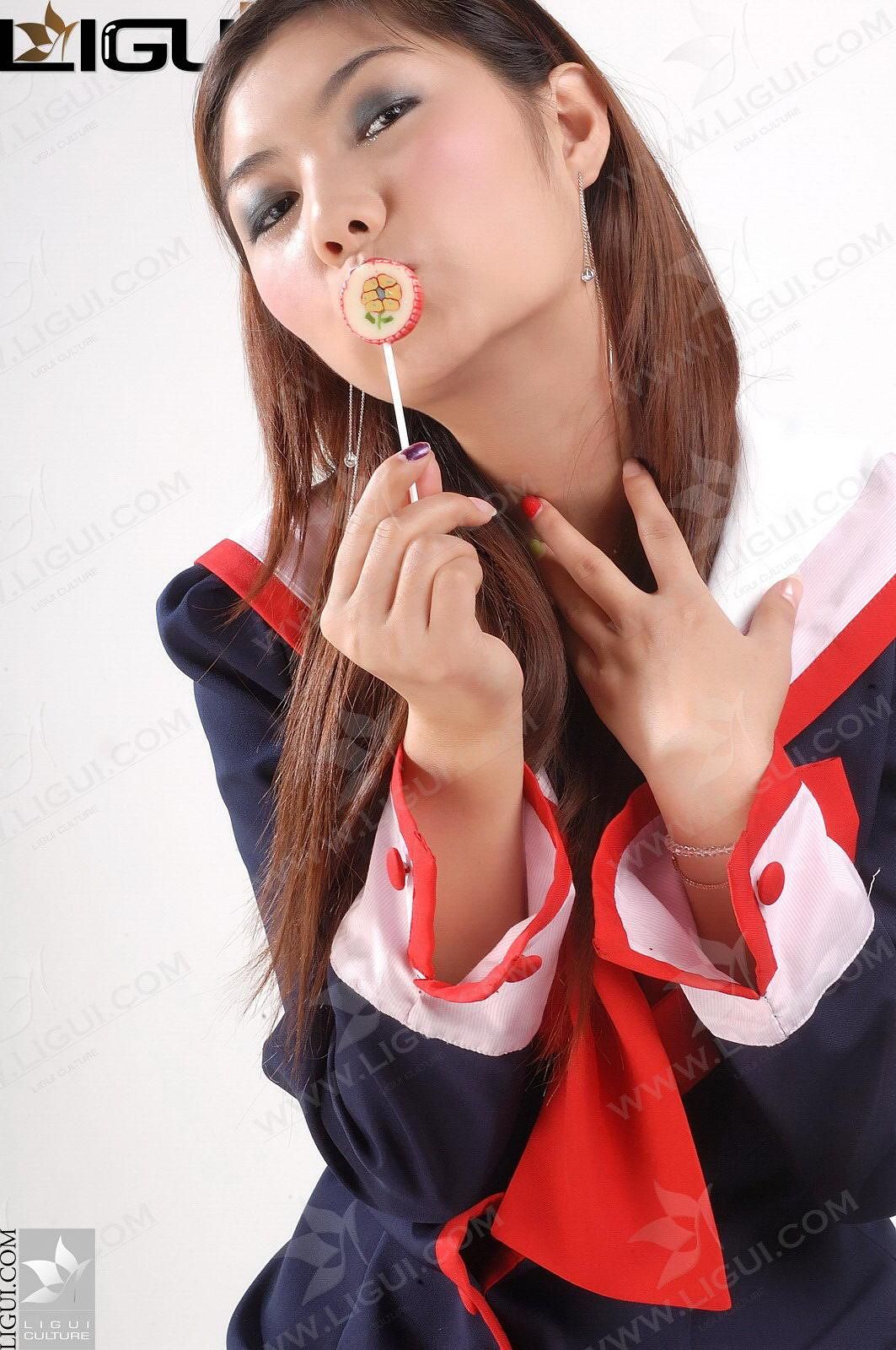 Model 丝丝《学生年代的青春幻想》  丝足写真图片-图41