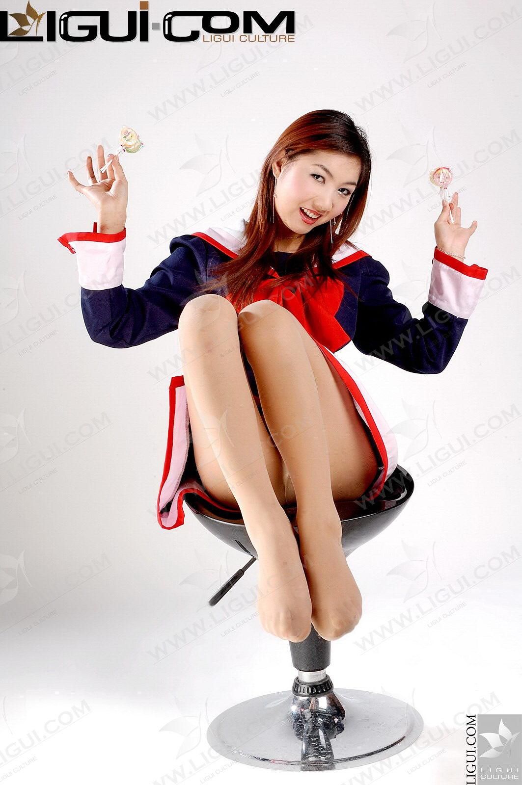 Model 丝丝《学生年代的青春幻想》  丝足写真图片-图54