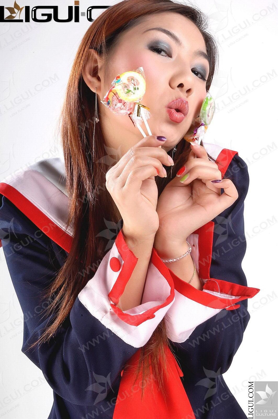 Model 丝丝《学生年代的青春幻想》  丝足写真图片-图73