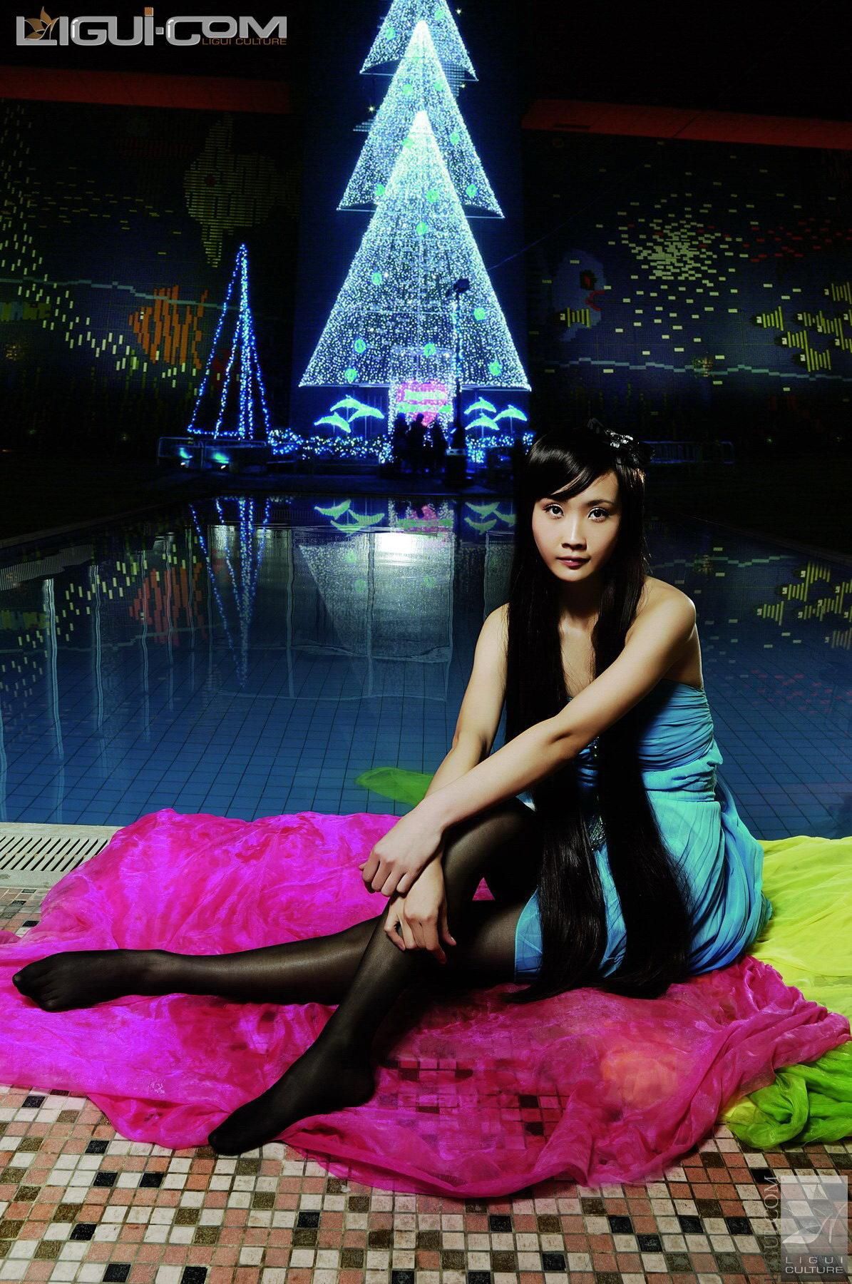 Model 马鑫茹《人鱼的梦想》  丝足写真图片-图0