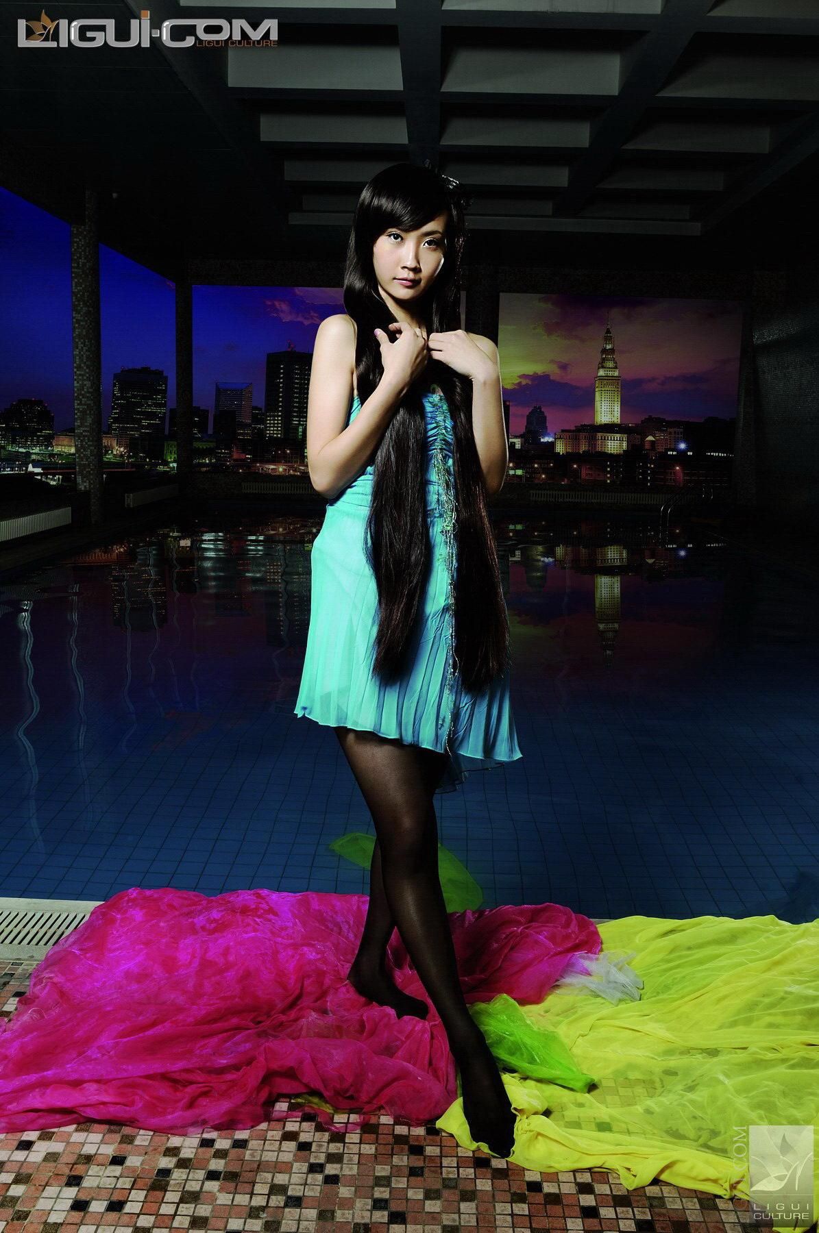 Model 马鑫茹《人鱼的梦想》  丝足写真图片-图11