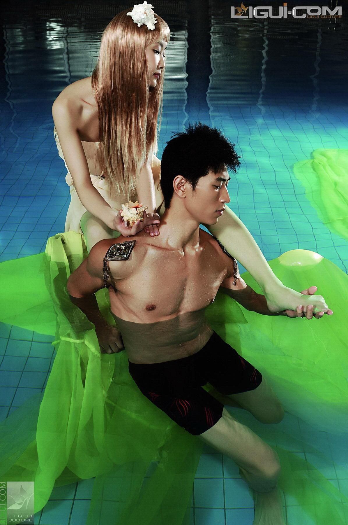Model 马鑫茹《人鱼的梦想》  丝足写真图片-图21