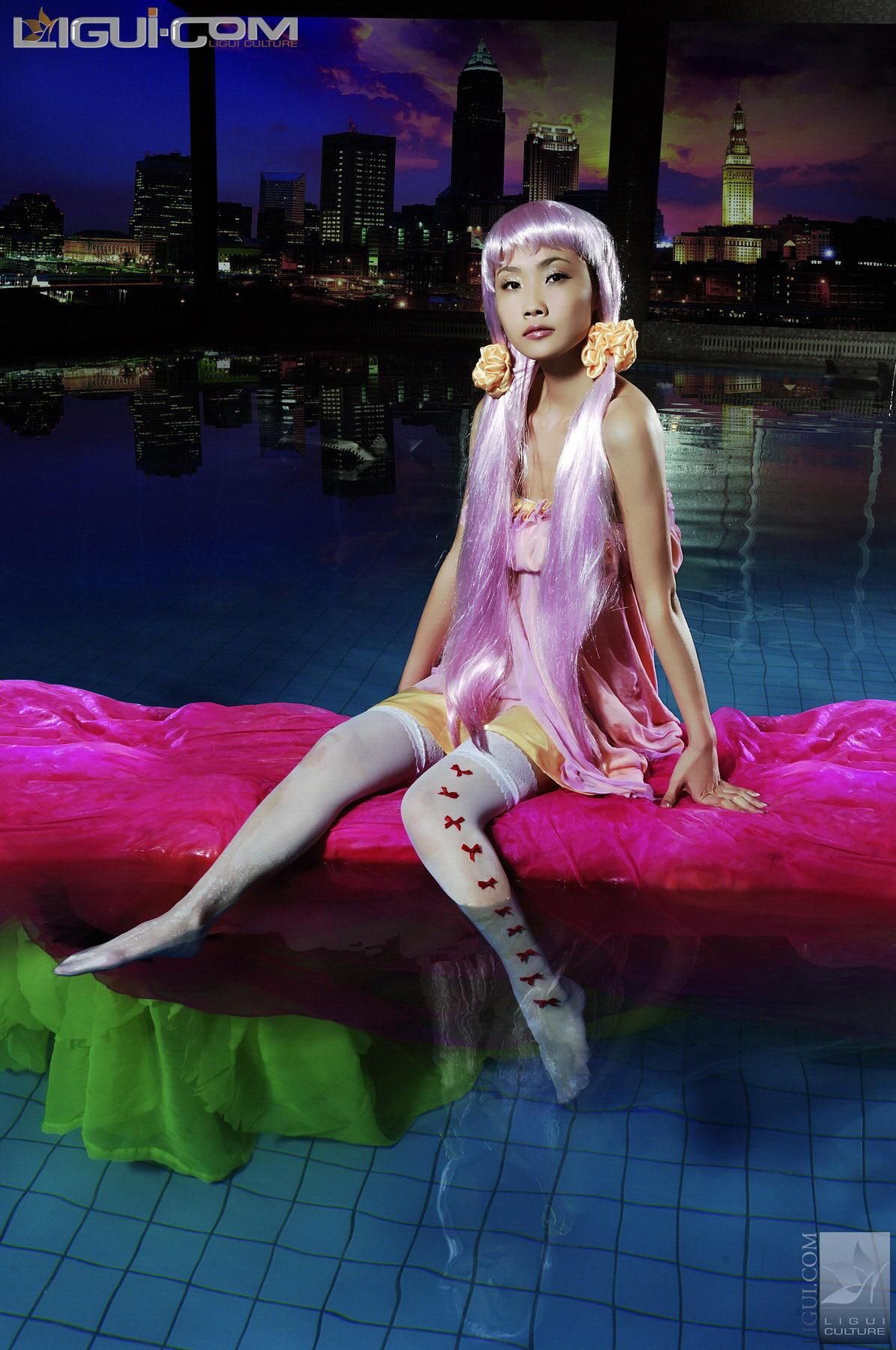 Model 马鑫茹《人鱼的梦想》  丝足写真图片-图27
