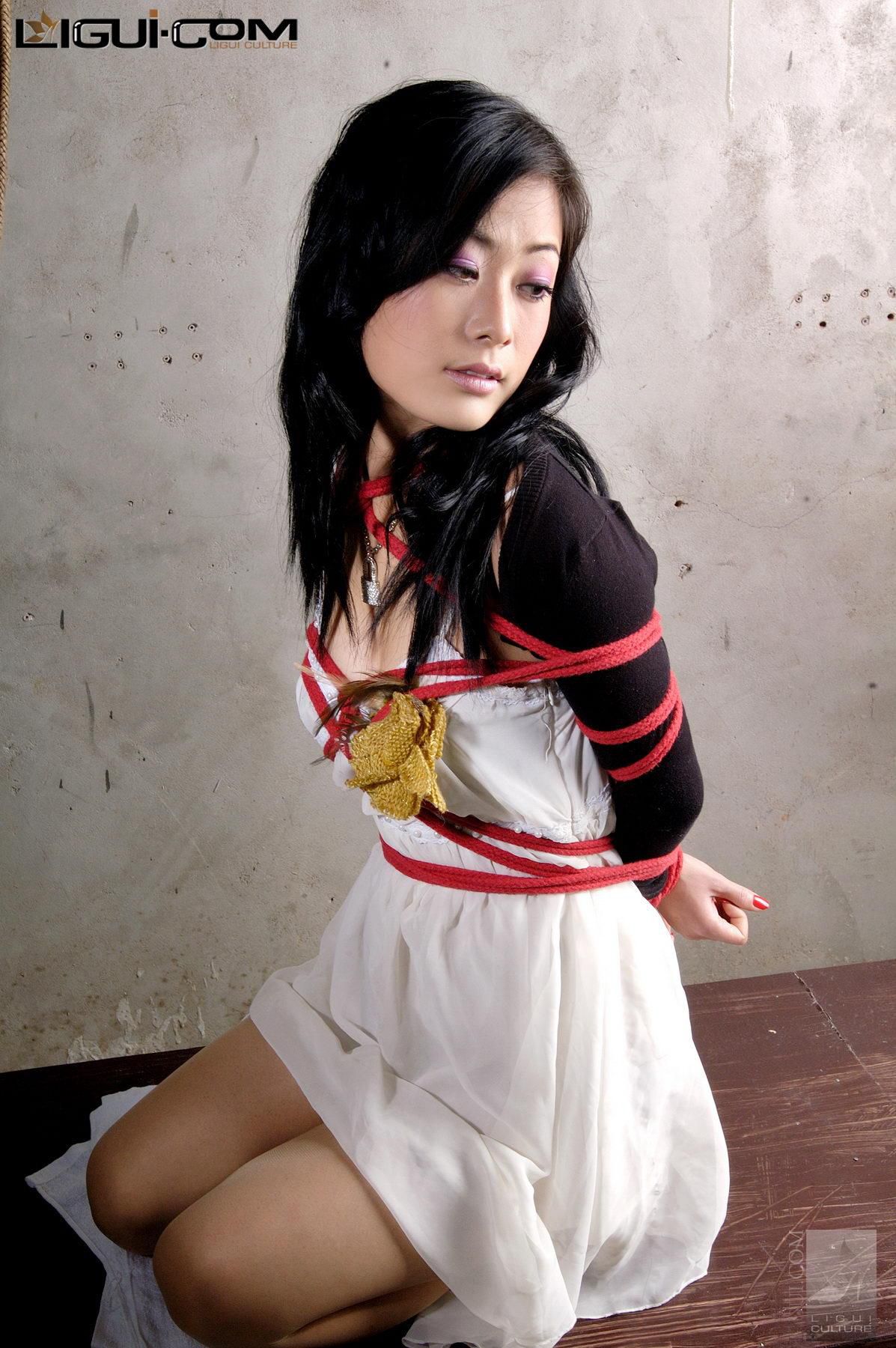 Model Saya《红绳捆绑》美腿玉足写真图片-图24