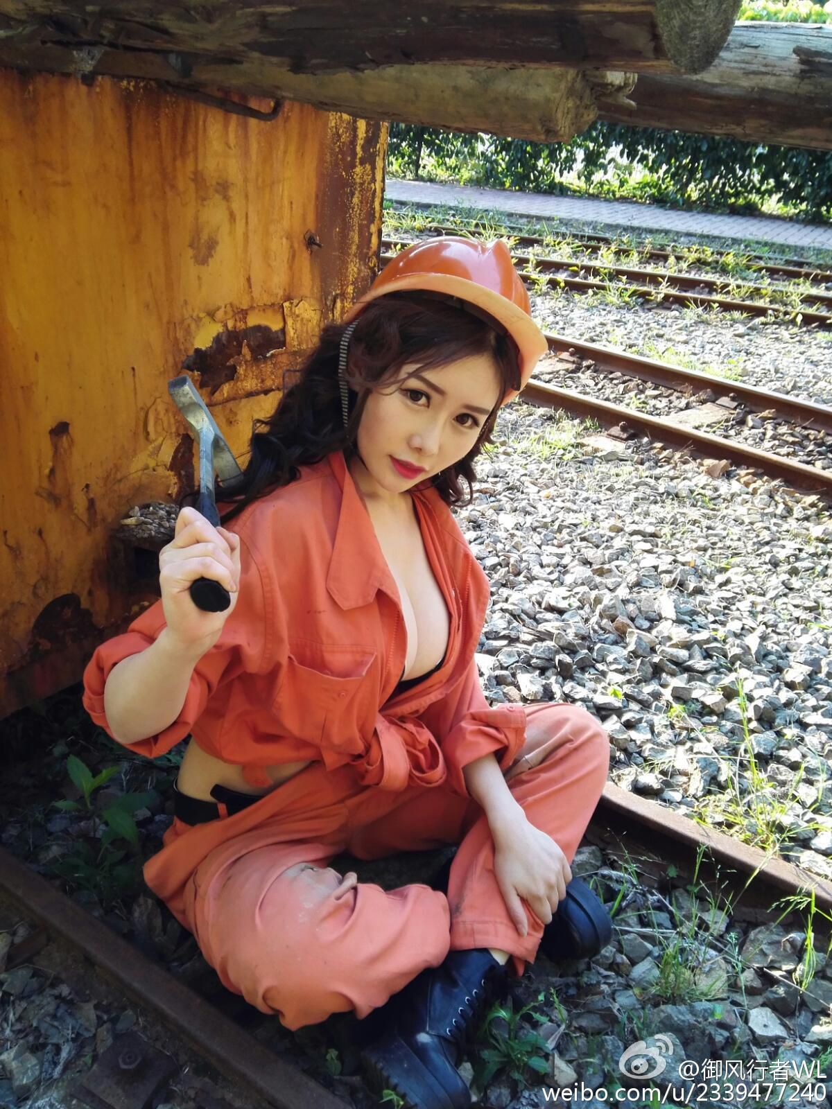 番外篇 五一 美女矿工系列  写真集-图22