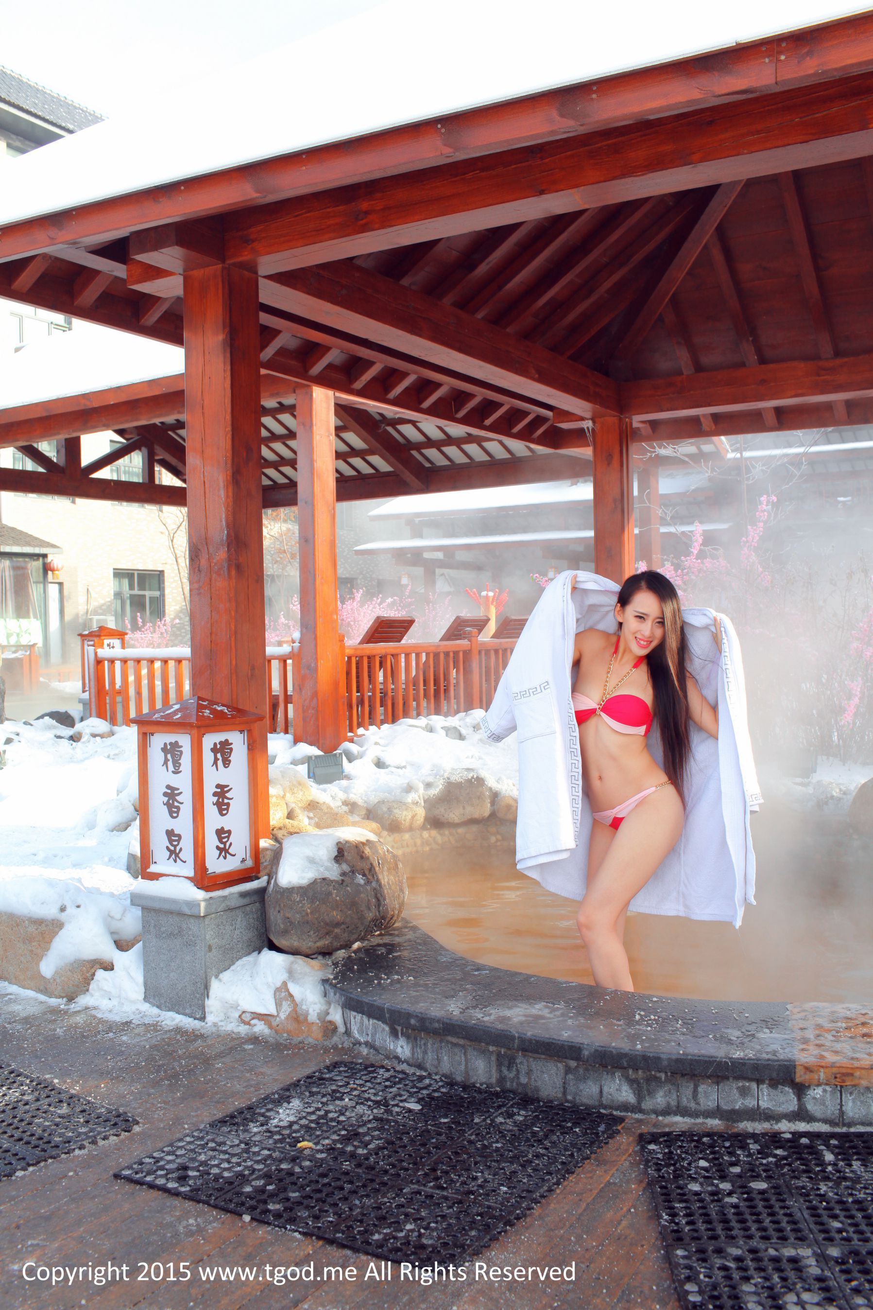 罗婉莹 《女神驾到》大庆林甸北国温泉  写真集-图13