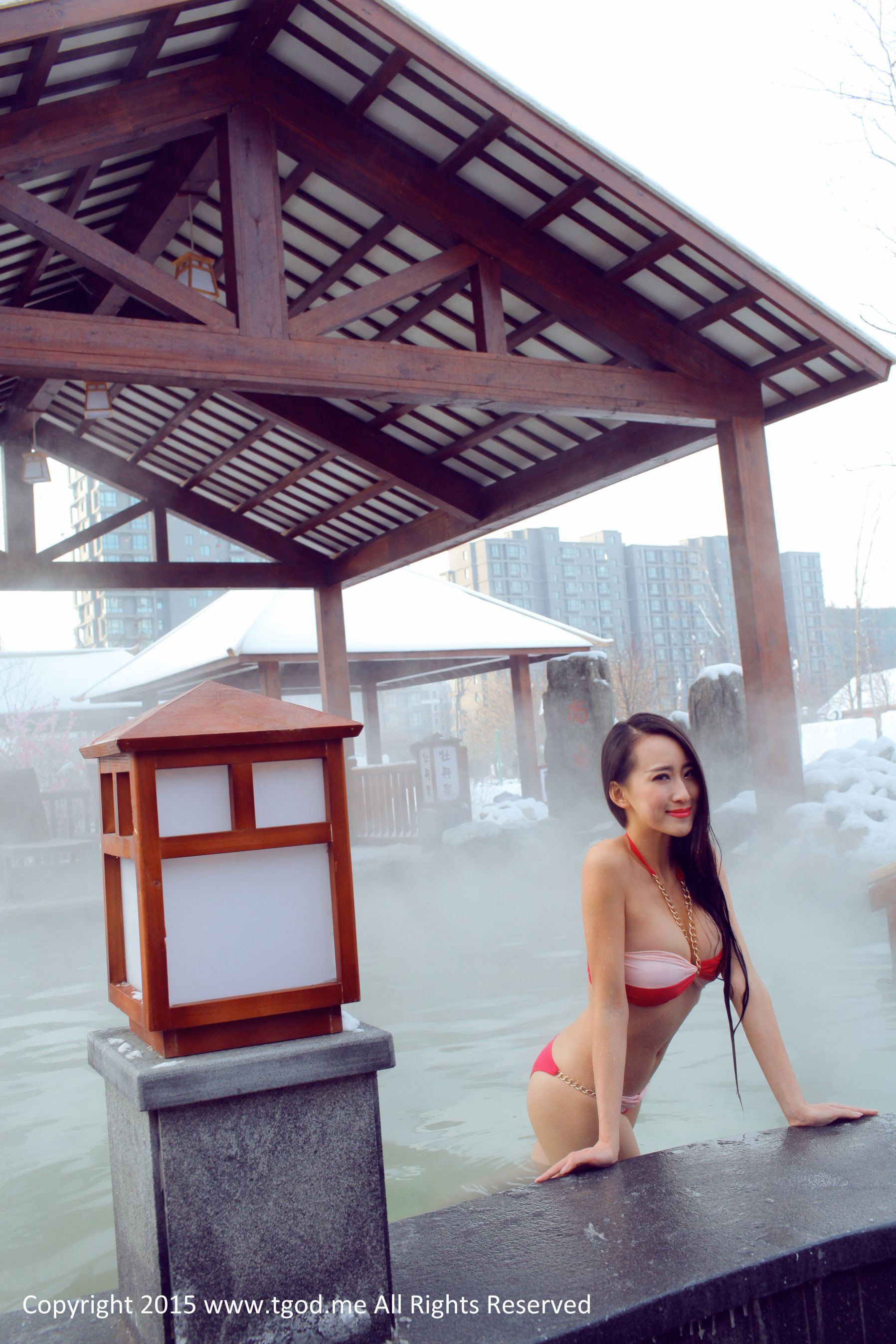 罗婉莹 《女神驾到》大庆林甸北国温泉  写真集-图1