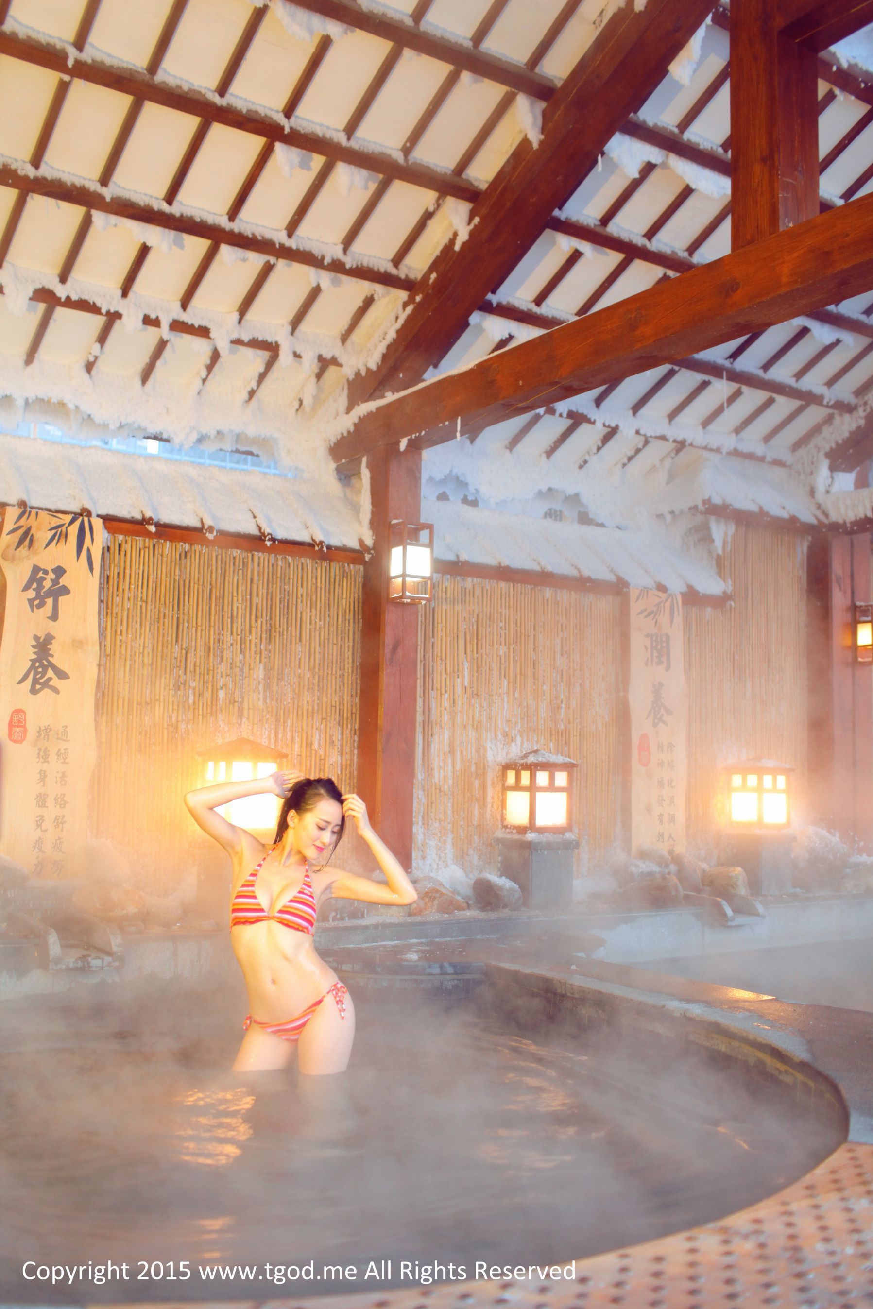 罗婉莹 《女神驾到》大庆林甸北国温泉  写真集-图42