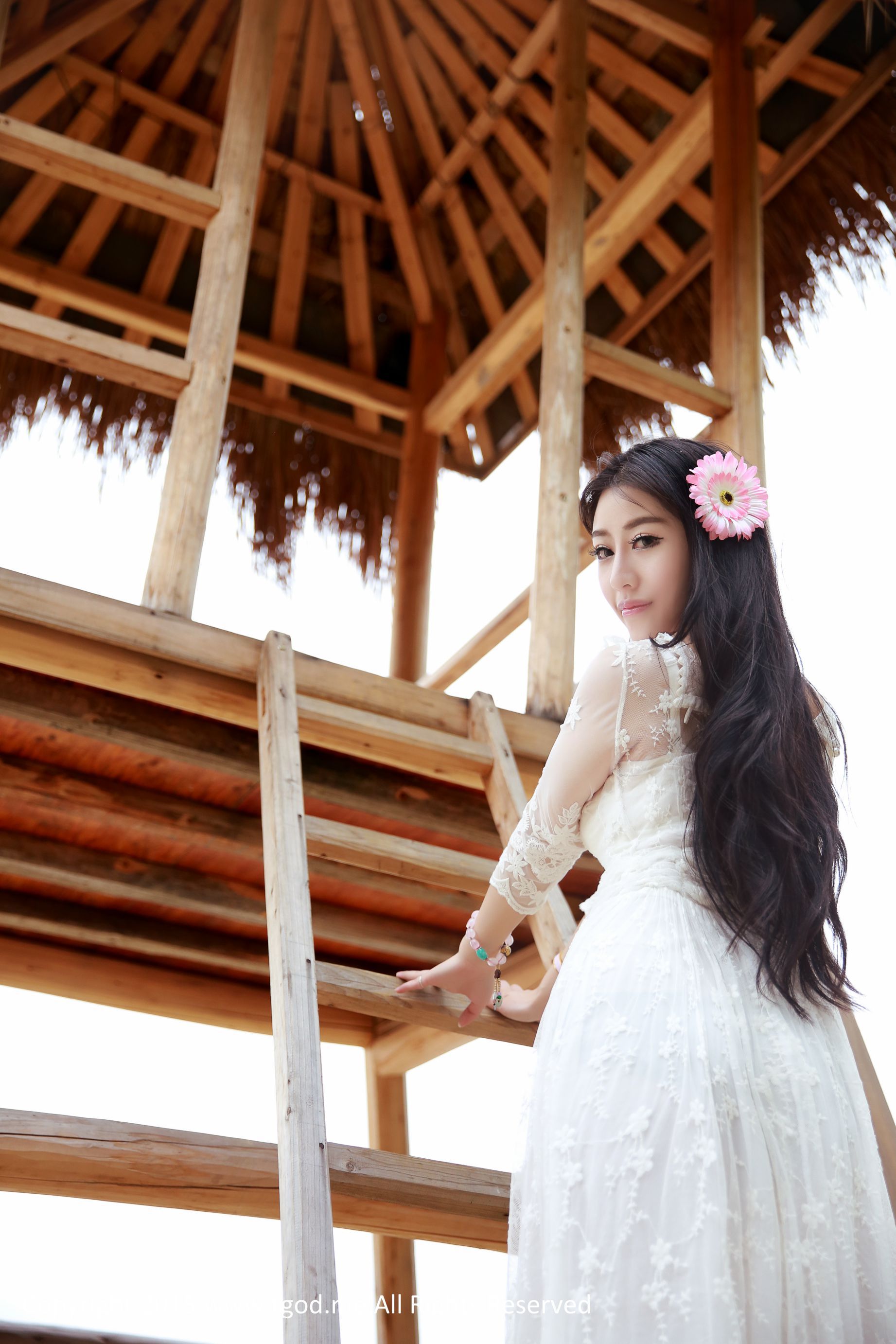 青春女神鲁思羽、夏静 《女神驾到》九江花源谷  写真集-图15
