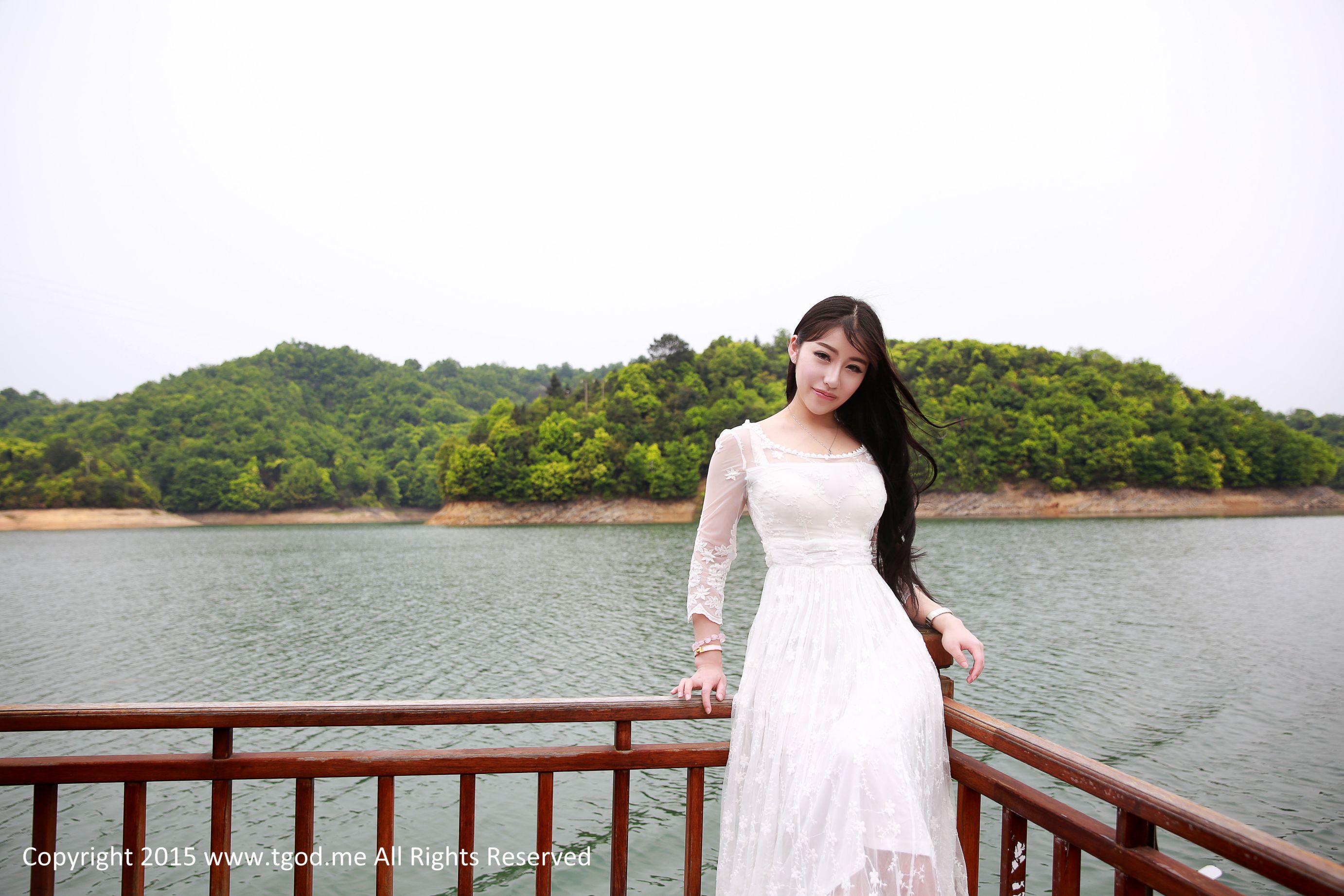 青春女神鲁思羽、夏静 《女神驾到》九江花源谷  写真集-图1