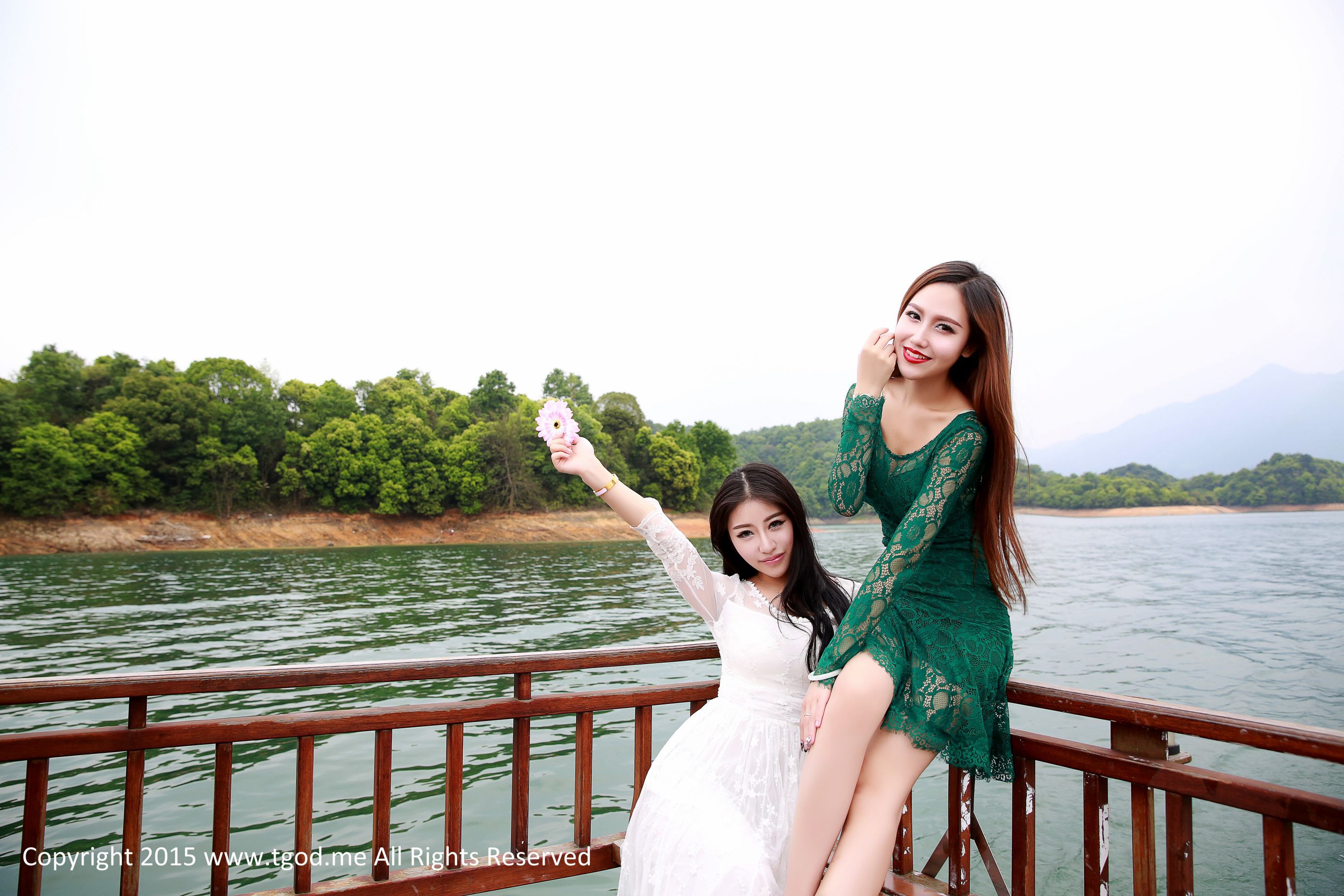 青春女神鲁思羽、夏静 《女神驾到》九江花源谷  写真集-图27