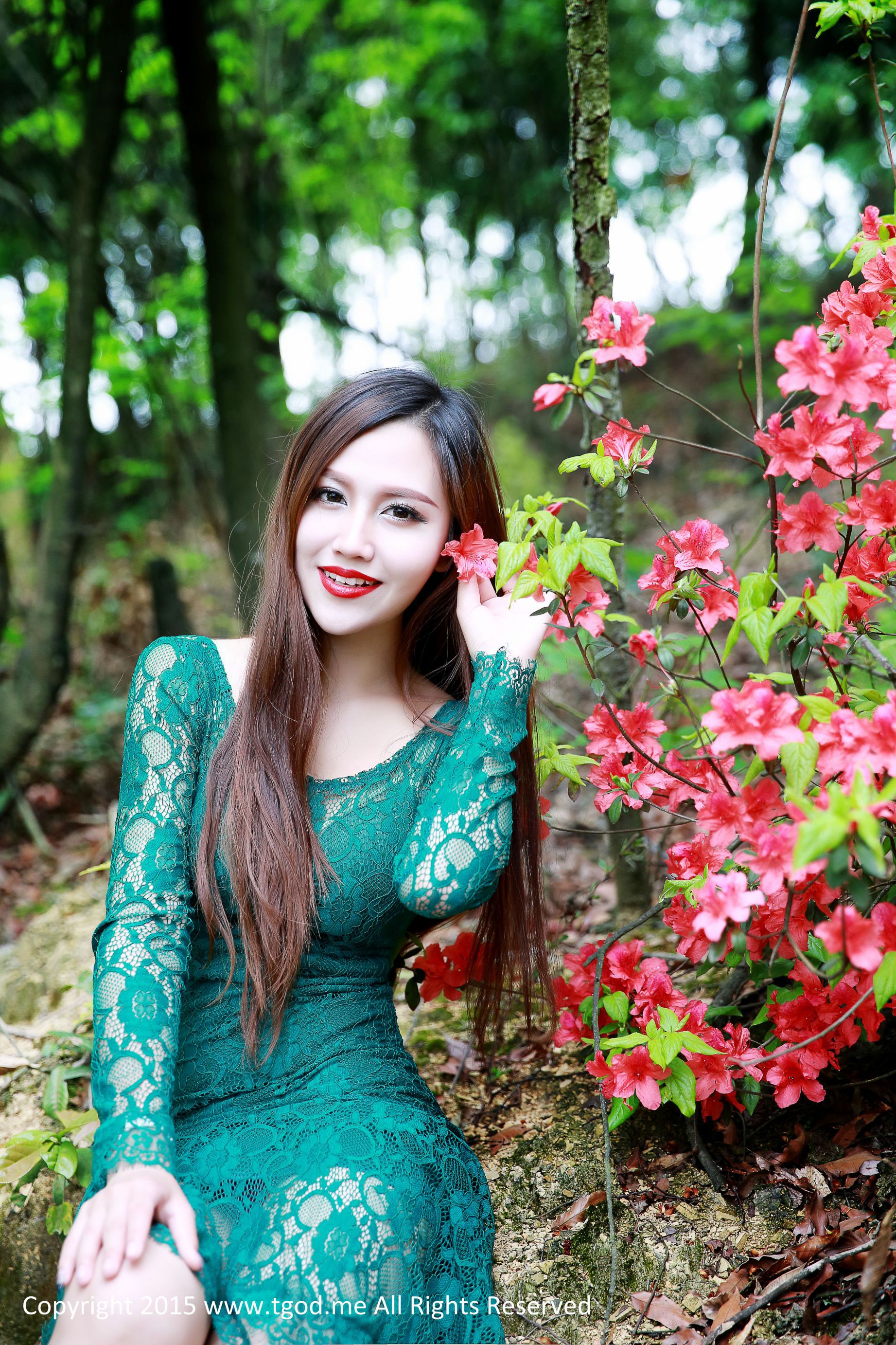 青春女神鲁思羽、夏静 《女神驾到》九江花源谷  写真集-图35