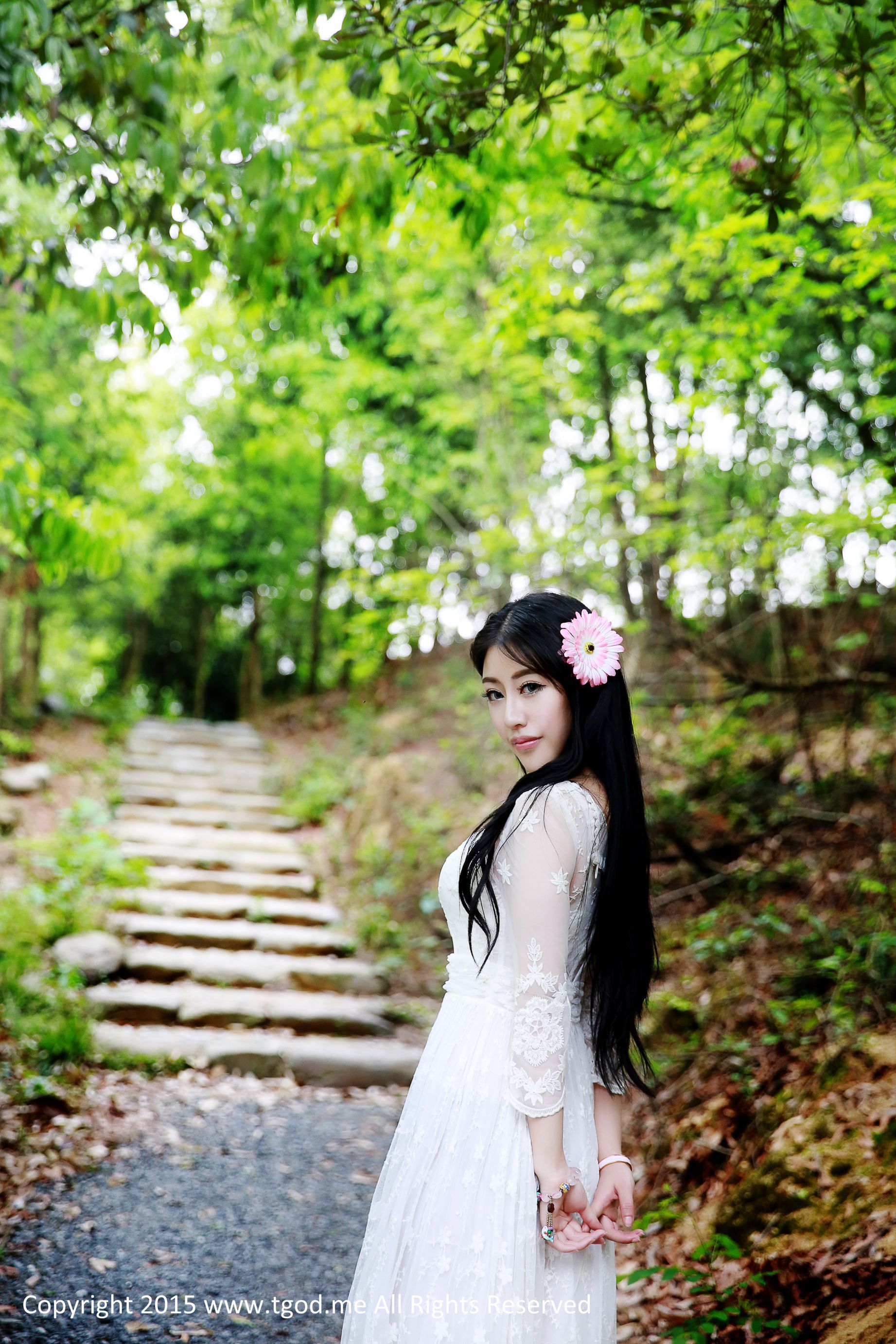 青春女神鲁思羽、夏静 《女神驾到》九江花源谷  写真集-图36