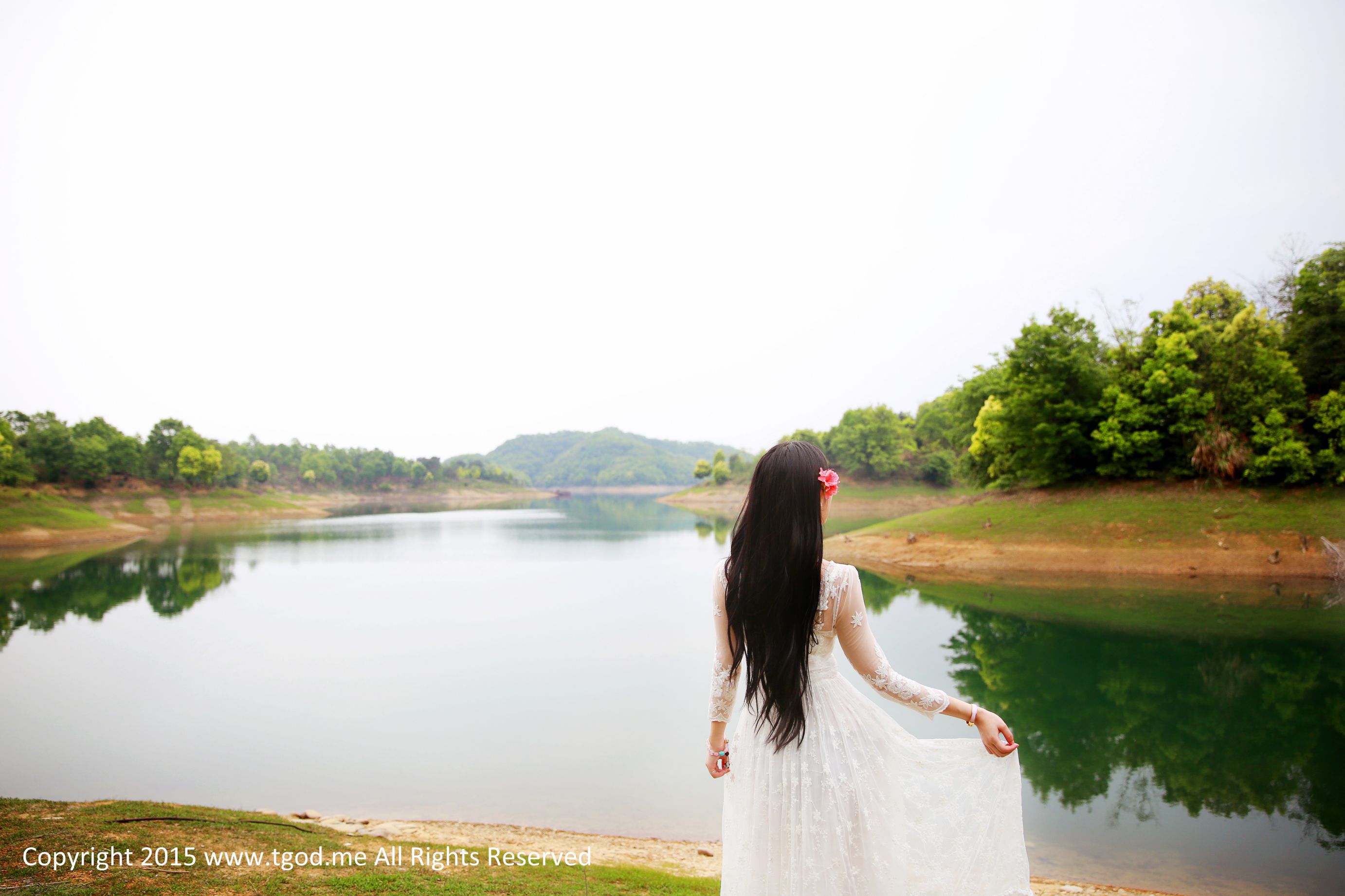 青春女神鲁思羽、夏静 《女神驾到》九江花源谷  写真集-图46