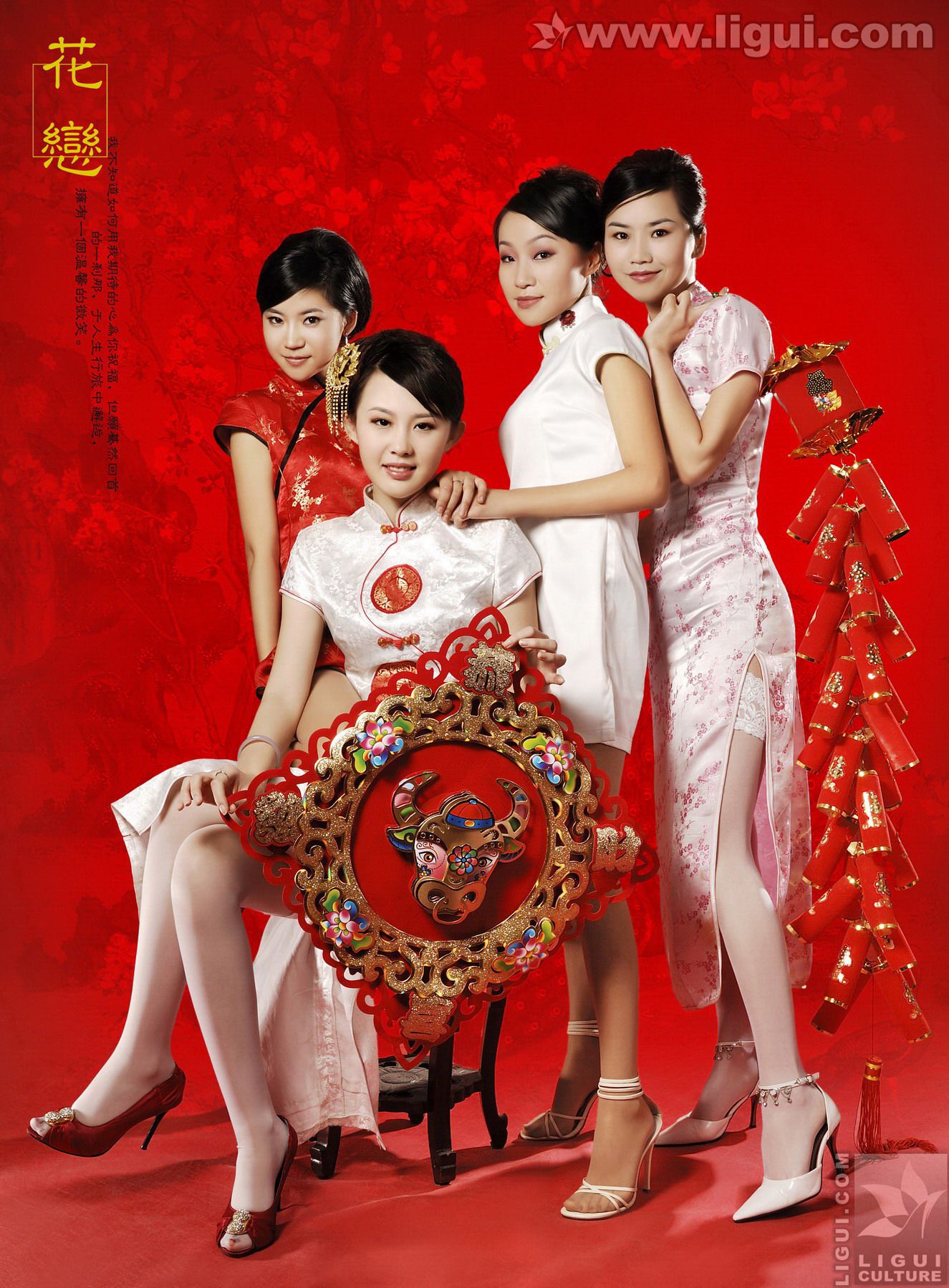 《丽柜模特这里给您拜年了》 新年特刊丝足写真图片-图3