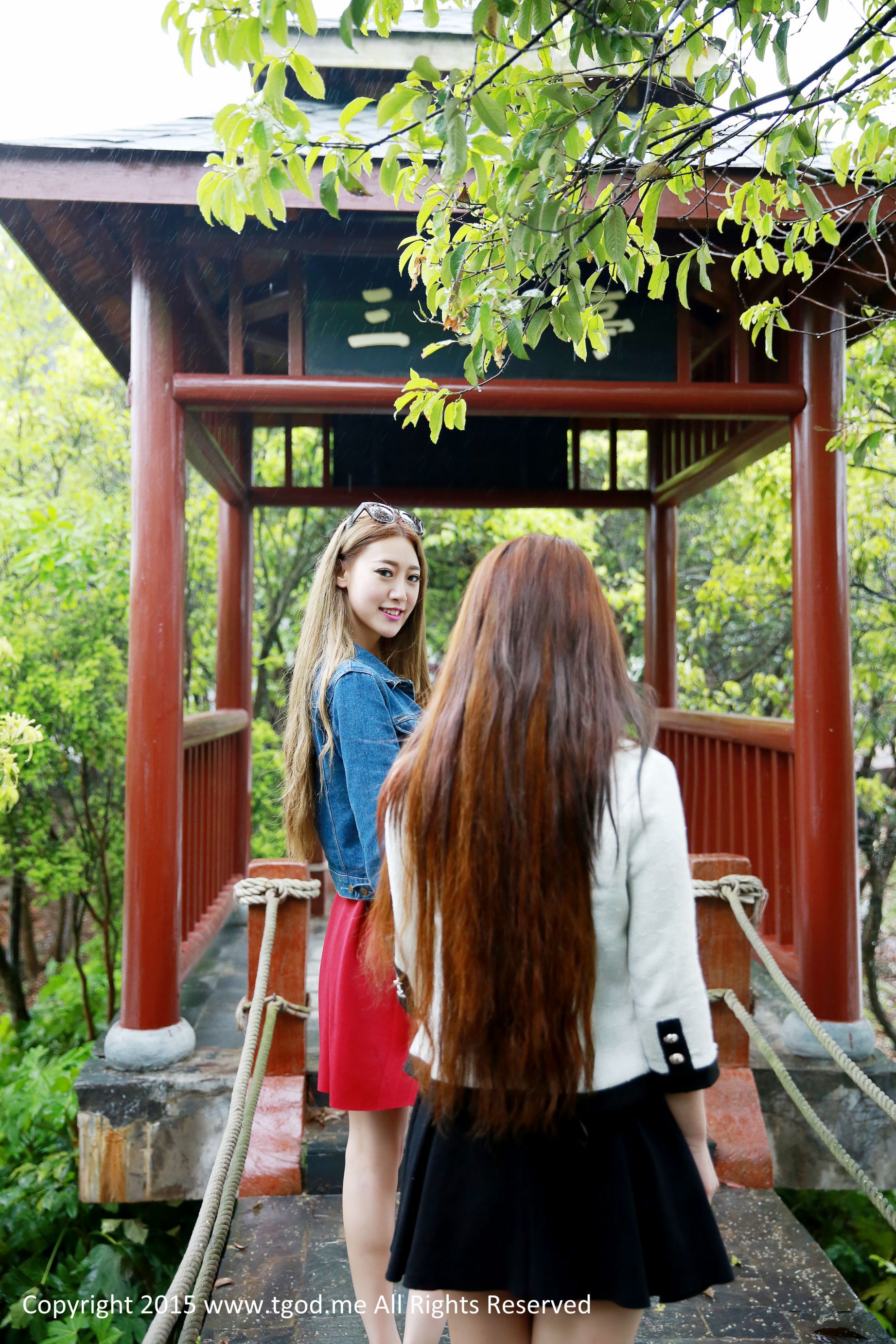 万慧婧、龚紫瑄 《女神驾到》之九江庐山西海  写真集-图38