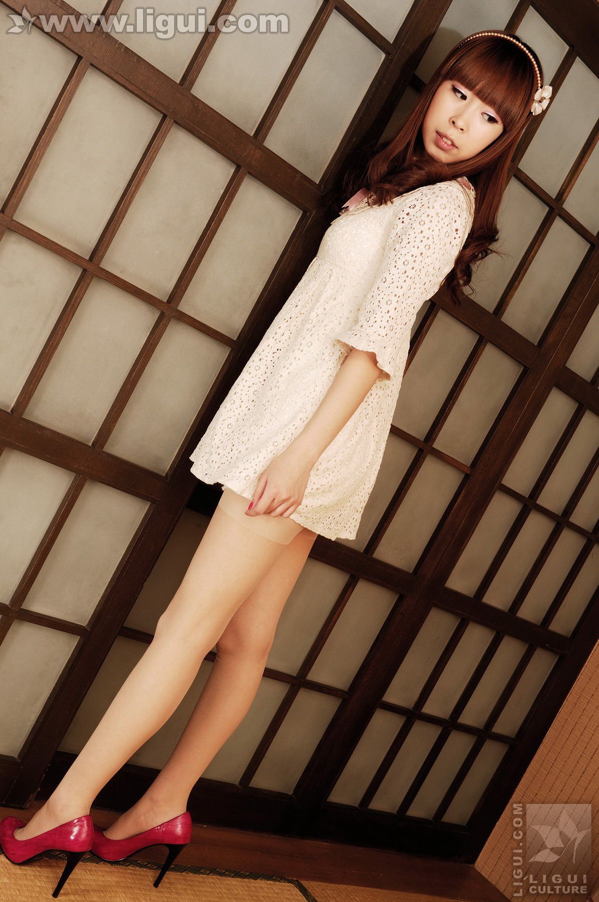 Model Vikcy《日本风情的诱惑》  美腿玉足写真图片-图4