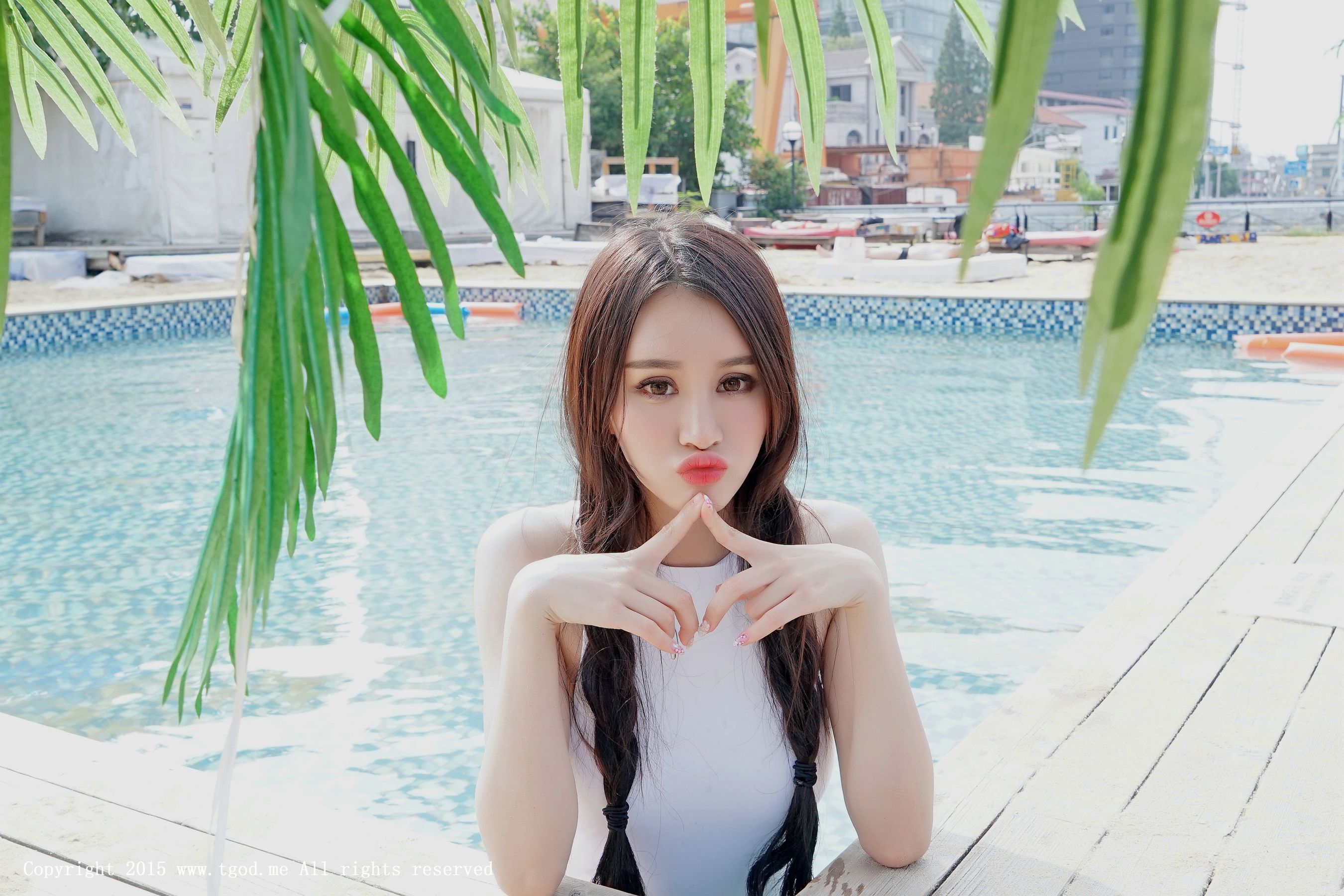 Cheryl青树《比基尼+白衬衫》系列  写真集-图17