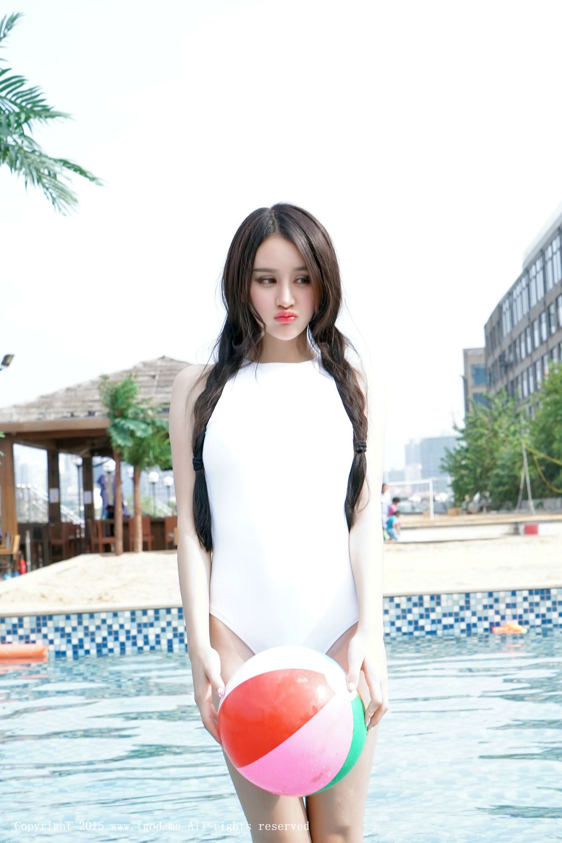 Cheryl青树《比基尼+白衬衫》系列  写真集-图21