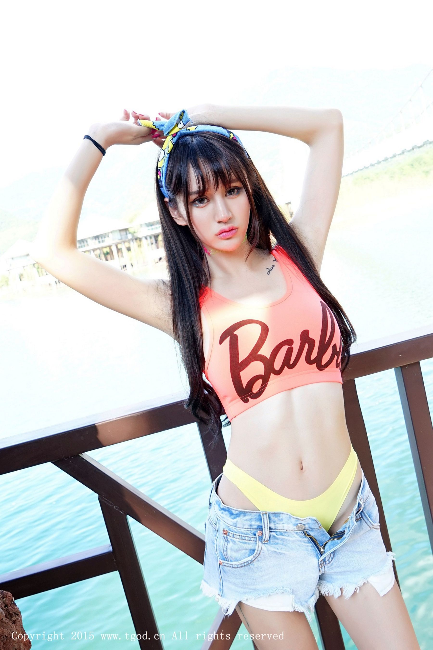 Cheryl青树《云曼旅拍》热裤、蕾丝系列  写真集-图12