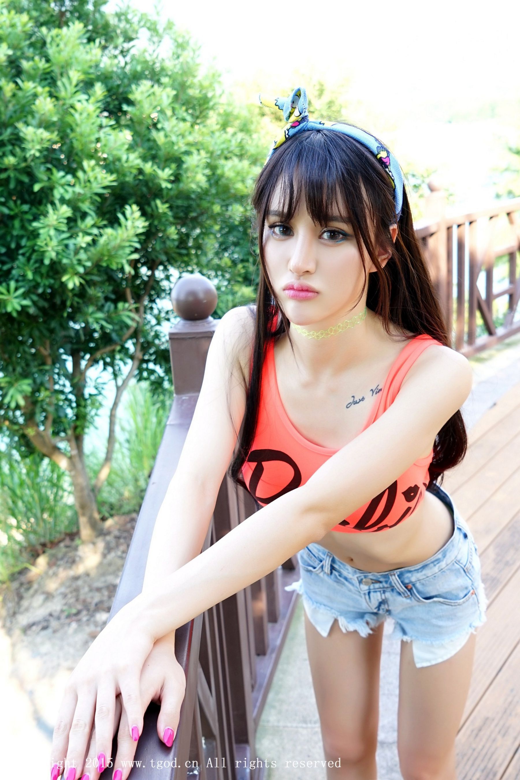 Cheryl青树《云曼旅拍》热裤、蕾丝系列  写真集-图18