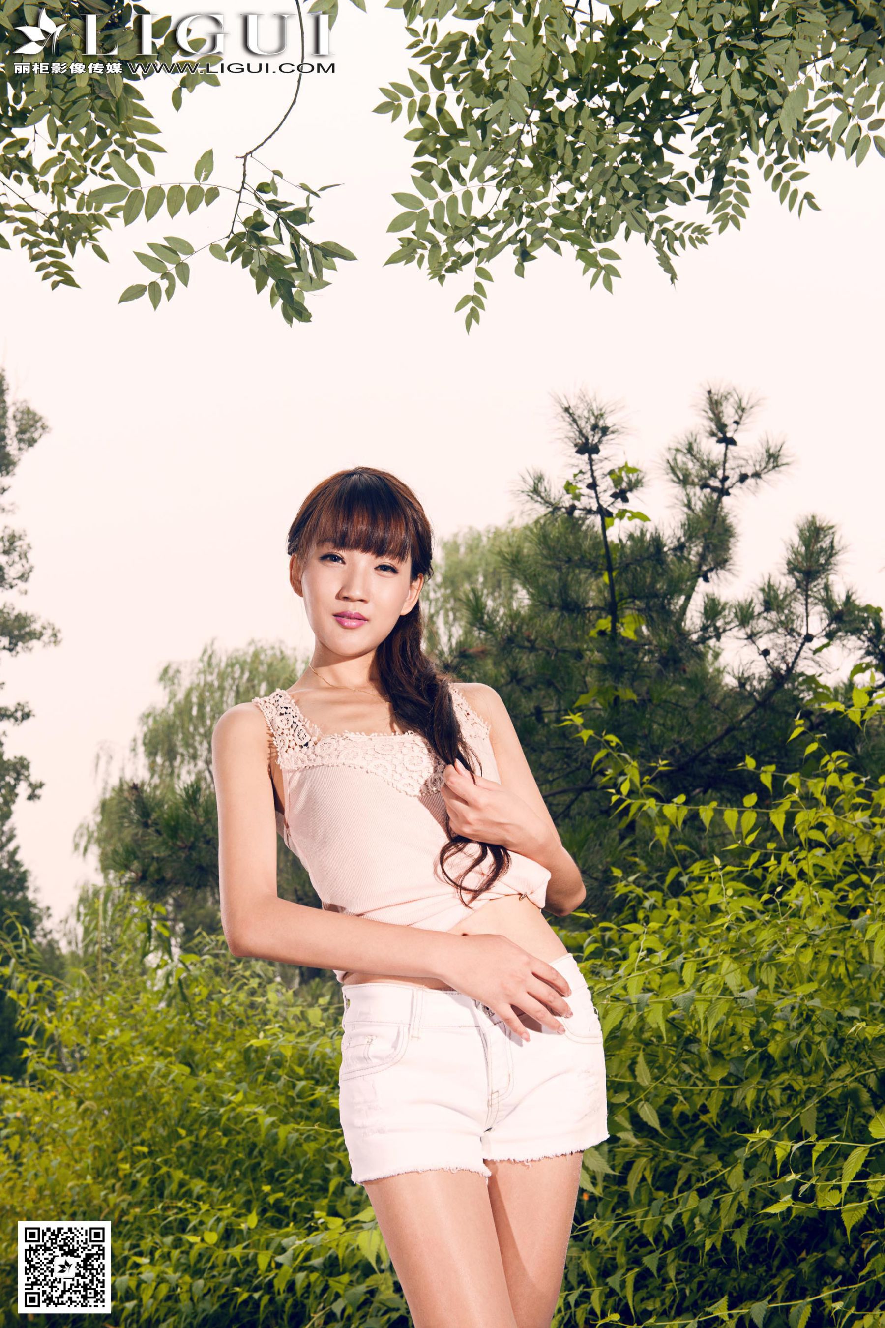 Model 司琪《极品唯美公园外拍》美腿玉足写真图片-图20